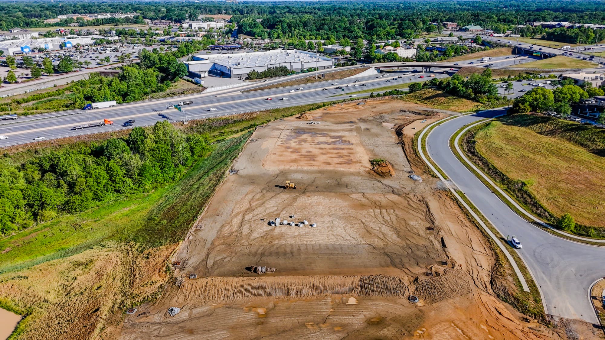 Aerial drone coverage across the Greater Charlotte area by SQO SkyWorks