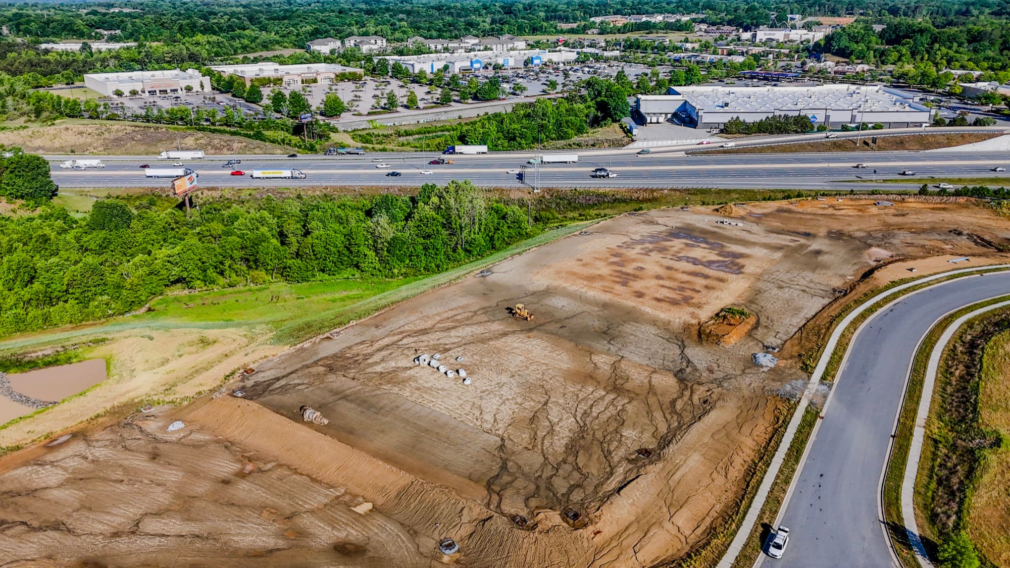 Aerial drone coverage across the Greater Charlotte area by SQO SkyWorks