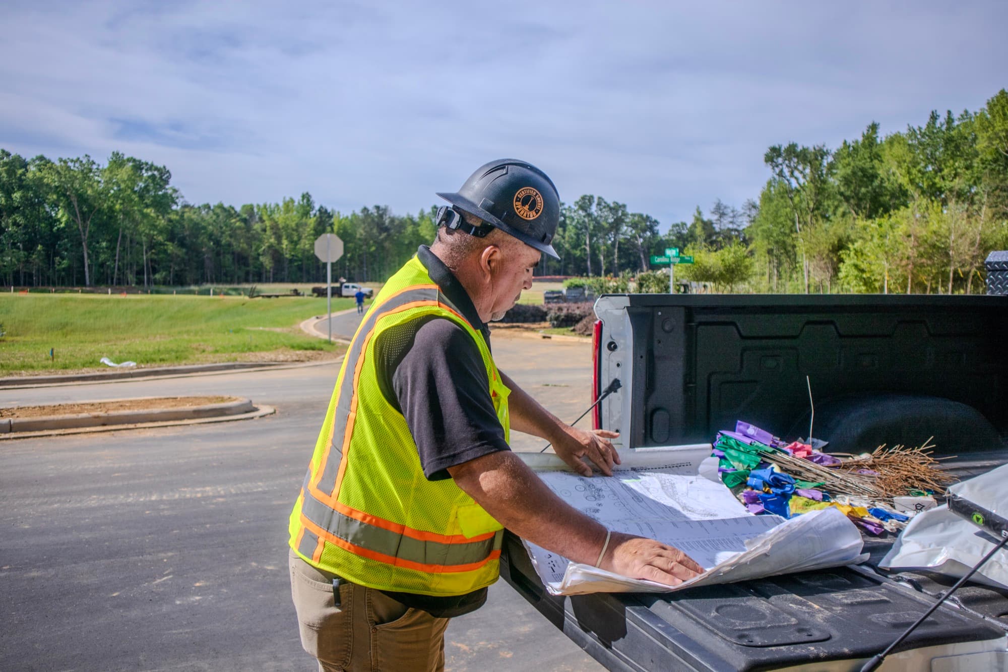 On-site plan review during a SQO SkyWorks project
