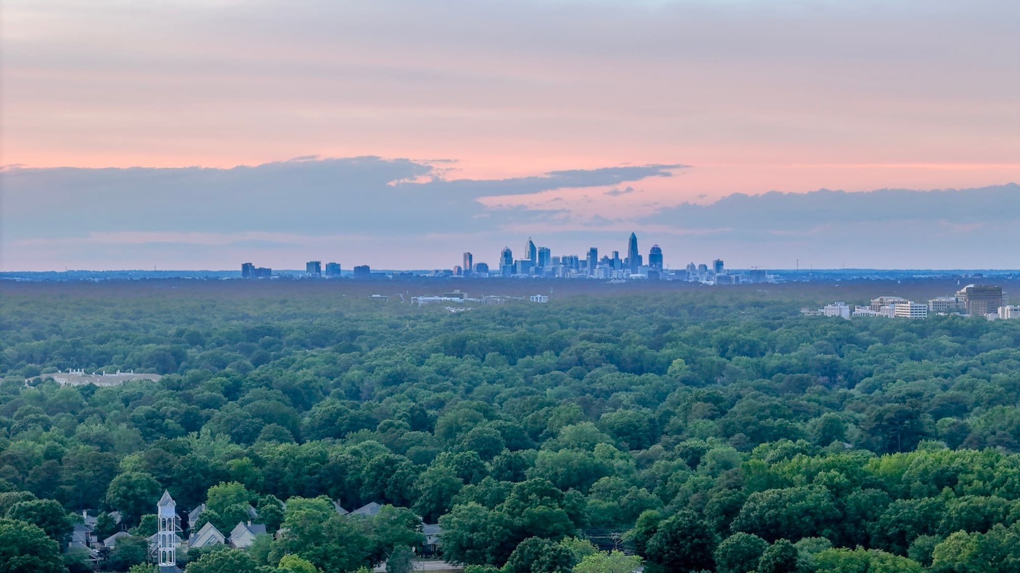 Aerial drone photography by SQO SkyWorks, Charlotte NC