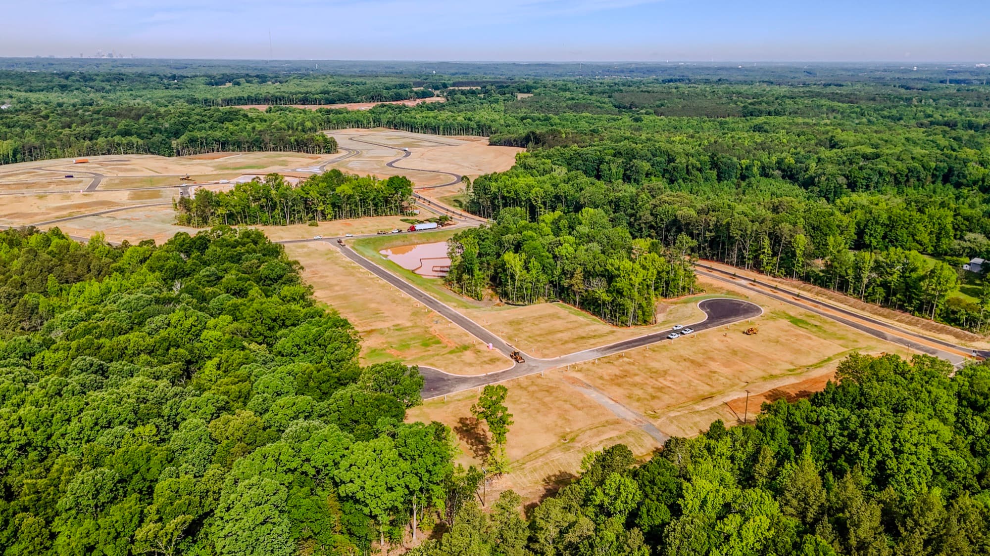 Aerial drone photography by SQO SkyWorks, Charlotte NC